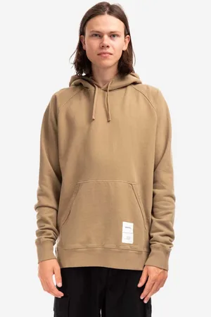 Norse projects Felpa in cotone Kristian Tab Series Hood uomo