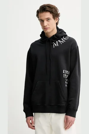 Maison Margiela Felpa in cotone uomo colore con cappuccio SH0GU0026.M25012