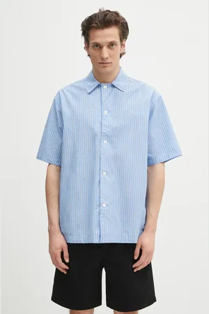 Norse projects Camicia in cotone Mads Poplin Stripe SS colore N40.0831.7000