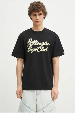 Billionaire Boys Club T-shirt in cotone Diamond Script Logo T-Shirt uomo colore B25162