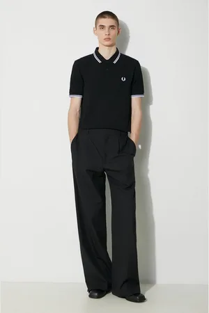 Fred Perry Polo in cotone Twin Tipped Shirt colore con applicazione M3600.350