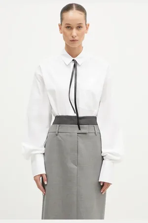Sportmax Camicia in cotone Gesso donna colore 2422116023600