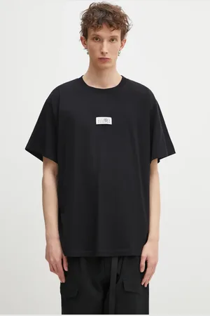 Maison Margiela T-shirt in cotone uomo colore con applicazione SH0GC0033
