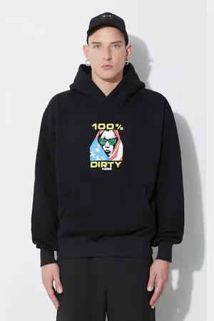 Pleasures Felpa Dirty Hoodie uomo P23SY001