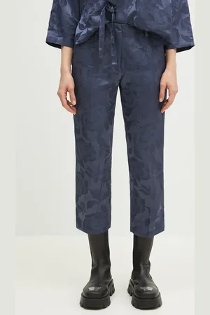 Kenzo Pantaloni in lino misto donna colore FF52PA0939JG.67