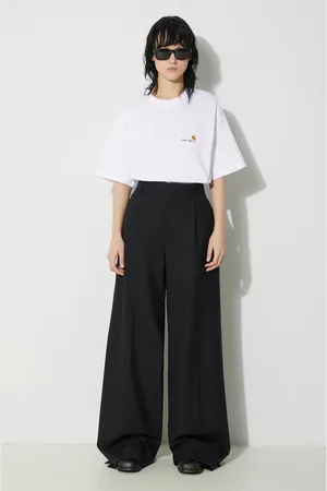 Carhartt T-shirt in cotone S/S American Script T-Shirt donna colore I032218.02XX
