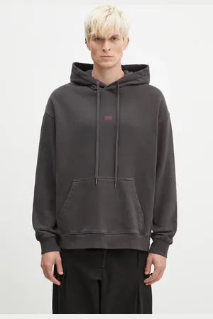 KSUBI Felpa in cotone Hit List Biggie Hoodie uomo colore con cappuccio con applicazione MFA24FL001