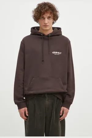 Gramicci Felpa in cotone Original Fredm Hoded Sweatshrt uomo colore con cappuccio G4FU.J113