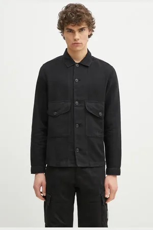 C.P. Company Camicia in lino misto uomo colore 18CMOS242A006501G