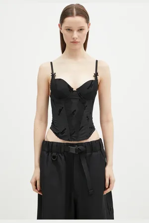 Vetements Top Corset Top colore con applicazione WA66TO200B