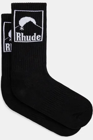 Rhude Calzini Moonlight Badge uomo colore RHPS25SO06117