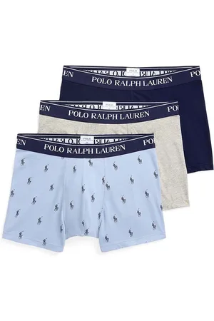 Ralph Lauren Boxer pacco da 3 uomo colore grigio 714830299