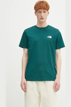 The North Face T-shirt Simple Dome uomo colore verde NF0A87NG6GI1
