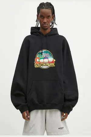 Vetements Felpa Southpark Oversized uomo colore con cappuccio UA66HD670B