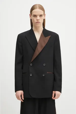 WALES BONNER Giacca in lana Rise Tuxedo colore MS25JA05.WV03.999