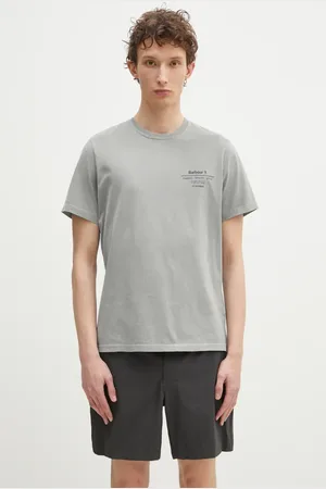 Barbour T-shirt in cotone Hickling Tee uomo colore MTS1269