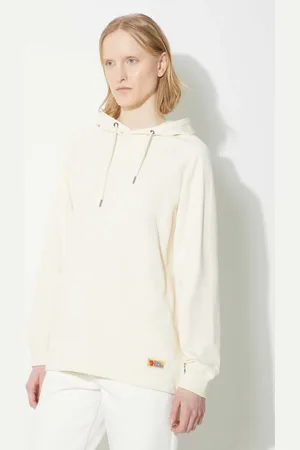 Fjällräven Felpa in cotone Vardag Hoodie W donna colore con cappuccio F86987.113