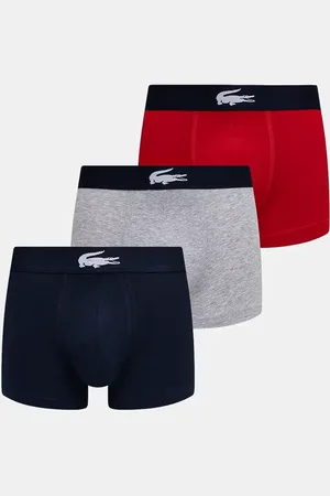 Lacoste Boxer pacco da 3 uomo colore blu navy