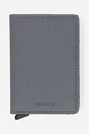 Secrid Portafoglio Portfel Slimwallet Carbon SCA-COOL GREY