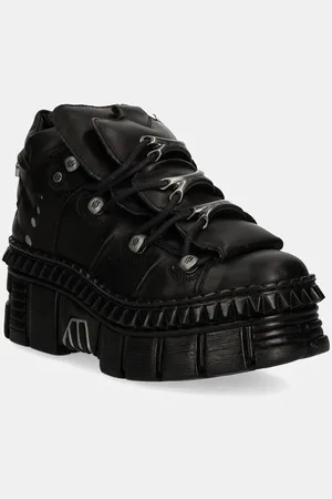 New Rock Sneakers CRUST NEGRO + TOWER CASCO NEGRO colore M-WALL106-S13