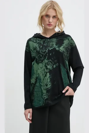Maison Margiela Top a maniche lunghe in cotone colore S62GD0190.S23588