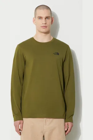 The North Face Camicia a maniche lunghe M L/S Simple Dome Tee uomo colore NF0A87QNPIB1
