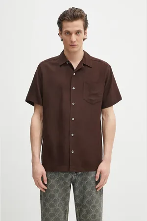 A.P.C. Camicia in lino misto chemisette roy uomo colore VIALV.H12608