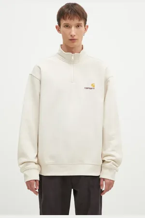 Carhartt Felpa Half Zip American Script Sweat uomo colore I027014.MOOXX
