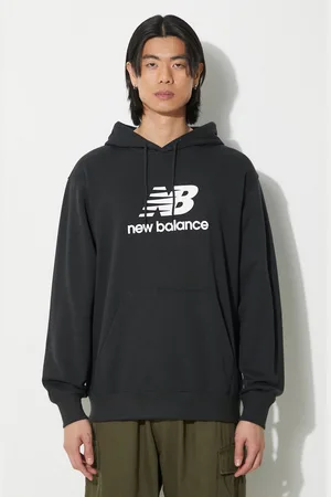 New Balance Felpa Sport Essentials uomo colore con cappuccio MT41501BK