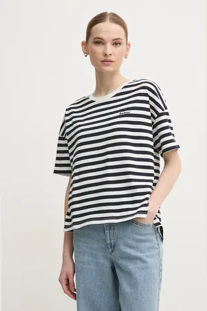 Barbour T-shirt in cotone Adria donna colore LML0893NY73