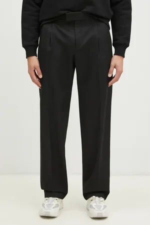 Drôle de Monsieur Pantaloni in misto lana Le Pantalon Golfeur colore PERM-BP165-PL127-BL