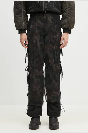 Andersson Bell Pantaloni Camouflage Mesh Layered Tying Pants uomo colore apa767wl