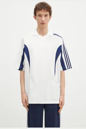 Y-3 Polo Cut Line Tee uomo colore con applicazione JM3222