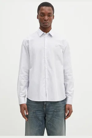 Lacoste Camicia in cotone uomo colore CH9087