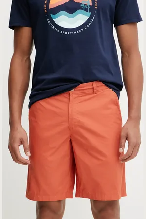 Columbia Pantaloncini in cotone Washed Out colore verde 1491953