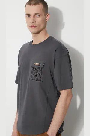 Columbia T-shirt in cotone Painted Peak uomo colore con applicazione 2074481