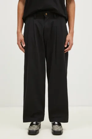 Butter Goods Pantaloni in cotone Pleated Trousers colore BG243717