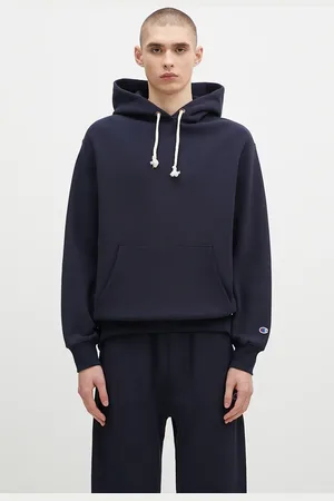 Champion Felpa Hooded Sweatshirt uomo colore con cappuccio 220705