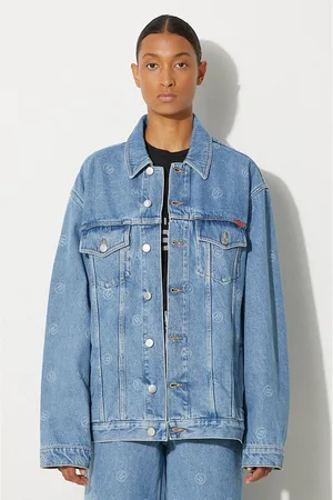 MARTINE ROSE Giacca di jeans Oversized Denim Jacket donna colore 201WD05508