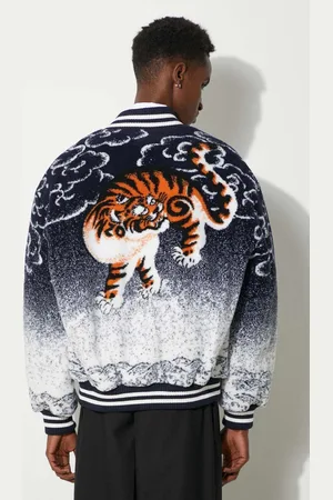 Kenzo Giacca bomber Cloud Tiger Bomber uomo FE68BL2004FA.MU