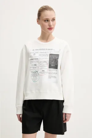 Maison Margiela Felpa in cotone donna colore S52GU0242.M25012