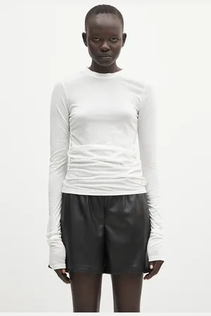 OUR LEGACY Top a maniche lunghe in cotone Strain Slim Longsleeve colore W2256SW