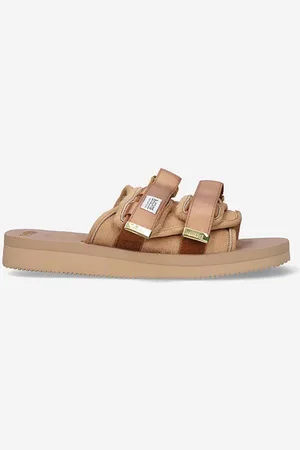 SUICOKE Ciabatte slide MOTO-VHL CAMEL uomo