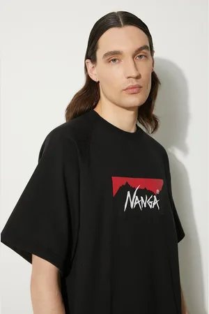 Nanga T-shirt Eco Hybrid Box Logo Loose Fit Tee uomo colore NW2311.1G209
