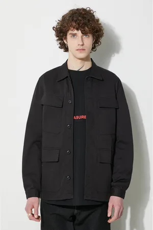 Universal Works Giacca in cotone Mw Fatigue Jacket colore 166.BLACK