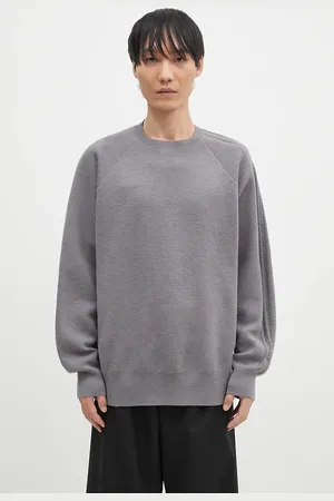 Y-3 Maglione in lana 3-S Knit Crew uomo colore JD9842