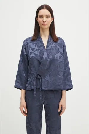 Kenzo Giacca in lino misto colore FF52VE0329JG.67