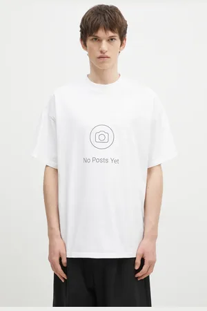 Vetements T-shirt in cotone No Posts Regular colore UA66TR730W