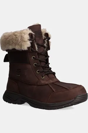 UGG Scarponi da trekking in pelle Butte Distressed uomo colore 1159510-BCDR