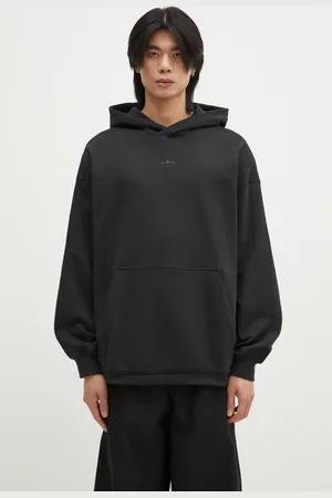 adidas Felpa in cotone Essential uomo colore con cappuccio JC9572